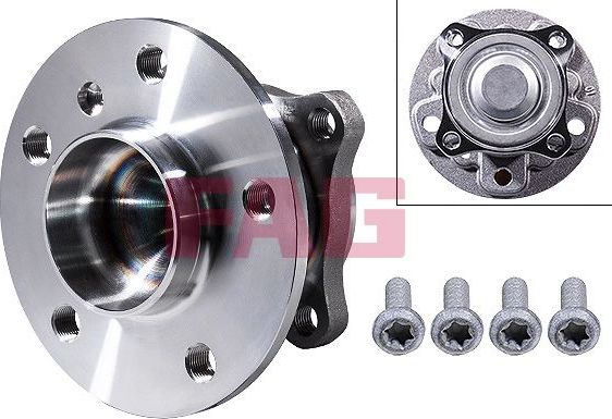 Ступица колеса с интегрированным подшипником Fag передняя для BMW i3 I (I01) 2013-2026. Артикул 713 6496 50