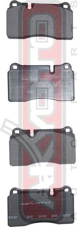 Тормозные колодки Akyoto Packing AKYOTO. Артикул AKD-0531
