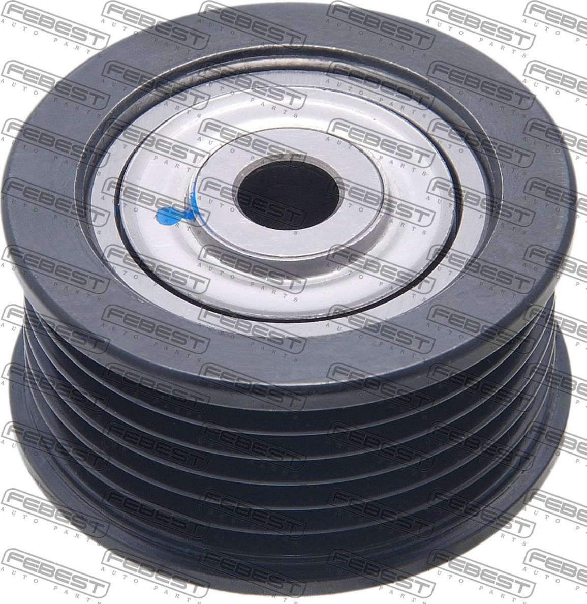 Направляющий (ведущий) ролик приводного поликлинового ремня Febest. Артикул 0188-URS206