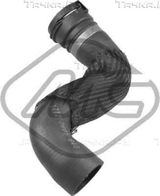 Патрубок радиатора (системы охлаждения) Metalcaucho. Артикул 77010