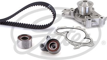 Помпа (водяной насос) с комплектом ремня ГРМ Gates PowerGrip® для Lexus RX I 1998-2003. Артикул KP3T257