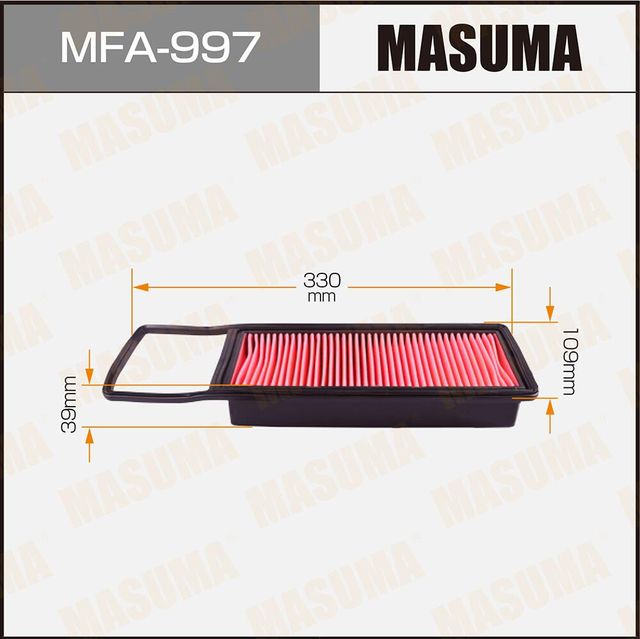 Воздушный фильтр Masuma. Артикул MFA-997