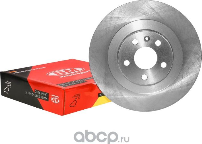 Диск тормозной вентилируемый задний (BM). Артикул BDV232