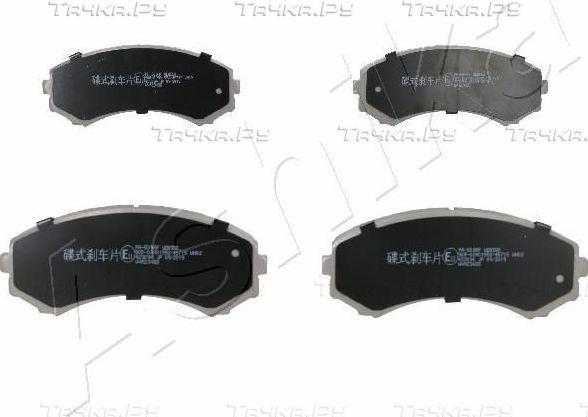 Тормозные колодки ASHIKA передние для Isuzu D-Max I 2002-2012. Артикул 50-05-509
