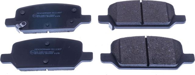 Тормозные колодки Denckermann задние для Tesla Model 3 I 2018-2026. Артикул B111907