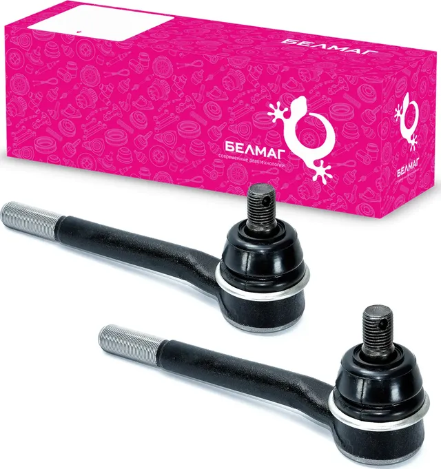 Наконечник рулевой тяги ВАЗ-2121 внутренний комплект 2шт. БЕЛМАГ (Belmag). Артикул BM0597