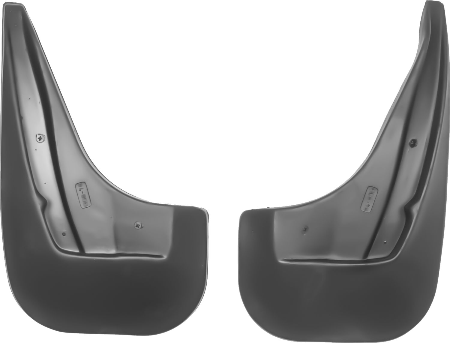 Брызговики 3D "Norplast" задняя пара для Subaru XV I 2011-2016. Артикул NPL-Br-84-80B