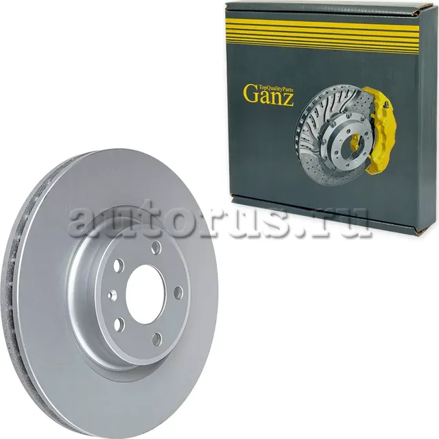 Диск тормозной передний с покрытием VAG A4/A5/A6 15-> GANZ GIJ10146 Ganz. Артикул GIJ10146