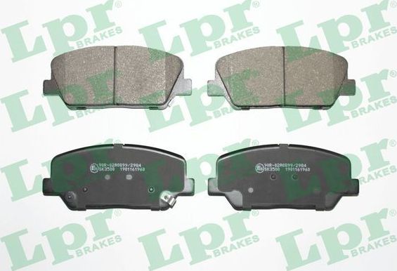 Тормозные колодки LPR. Артикул 05P1960