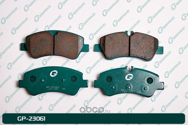 Колодки тормозные дисковые (G-Brake). Артикул GP23061