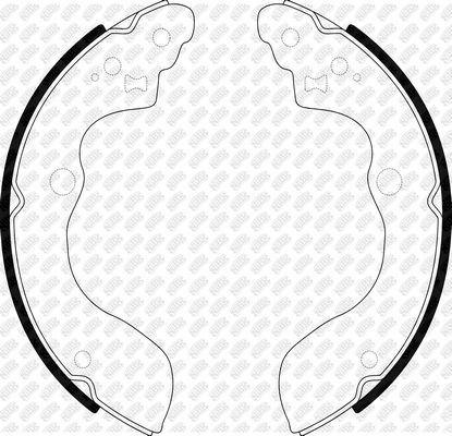 Тормозные колодки NiBK. Артикул FN9801