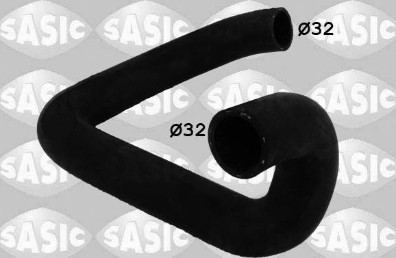Патрубок радиатора (системы охлаждения) Sasic. Артикул 3400059