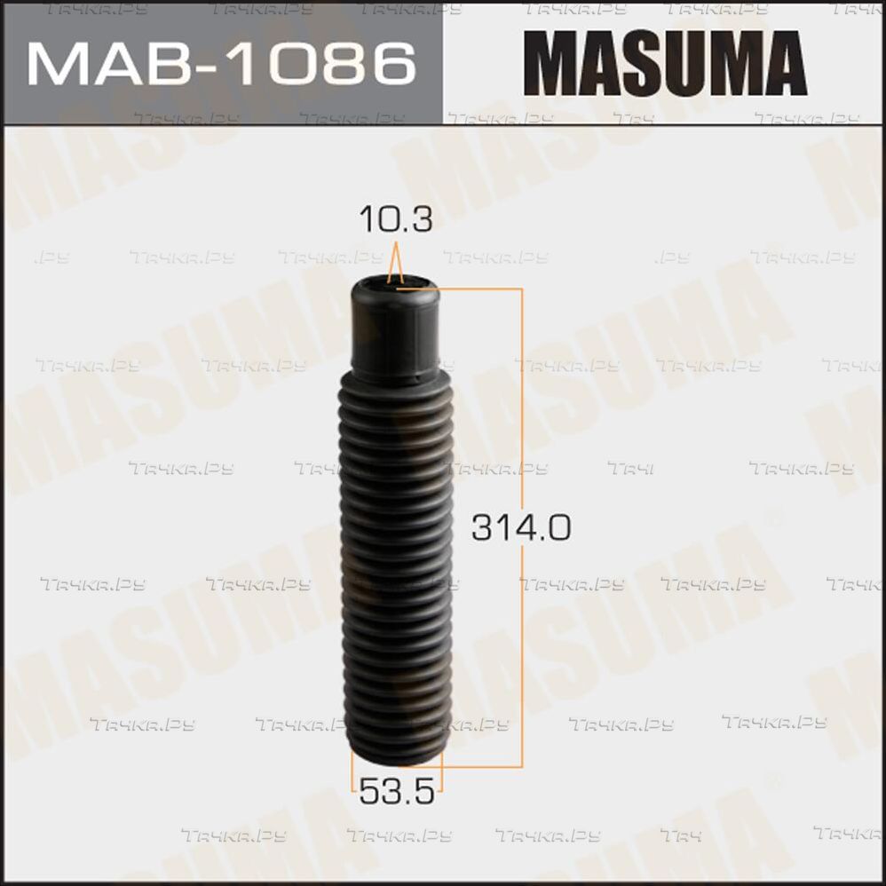 Комплект отбойников и пыльников амортизаторов (стоек) Masuma. Артикул MAB-1086