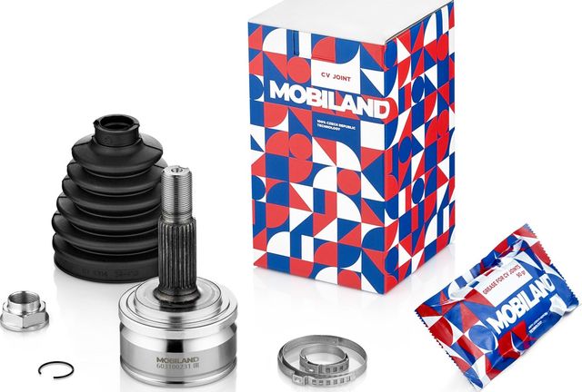 Шрус наружный (граната) Mobiland передний для Toyota Corolla E140, E150 2007-2014. Артикул 603100231