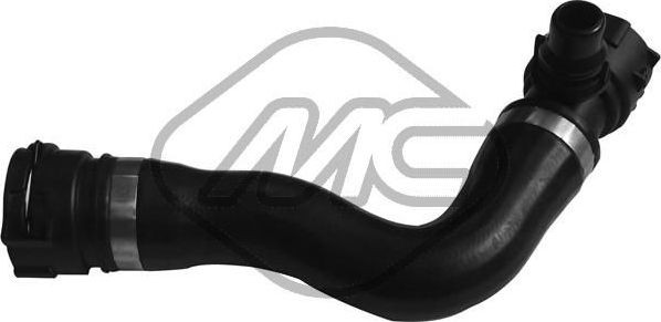 Патрубок радиатора (системы охлаждения) Metalcaucho (EPDM (Этилен-пропиленовый каучук)) верхний для BMW 1 I (E82/E88) 2007-2013. Артикул 97837