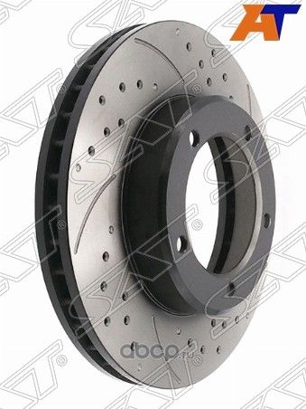 Комплект дисков тормозных передний перфорированные (SAT). Артикул ST4351260170PF