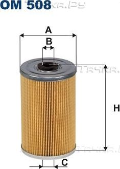 Масляный фильтр Filtron. Артикул OM 508