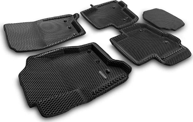 Коврики Euromat 3D EVA для салона Land Rover Discovery III 2005-2009. Артикул EM3DEVA-003100