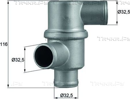 Термостат Mahle Behr для ВАЗ 2107 1983-2012. Артикул TH 37 80