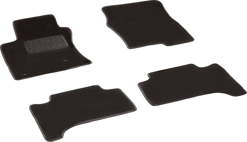 Коврики текстильные Seintex на нескользящей основе для салона Toyota Land Cruiser Prado 120 2002-2009. Артикул 82449