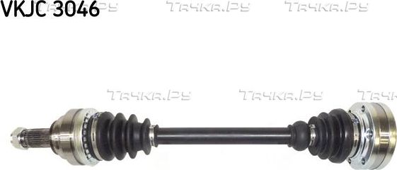 Полуось (привод в сборе, приводной вал) SKF задняя левая для BMW 1 I (E82/E88) 2007-2013. Артикул VKJC 3046