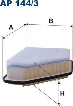 Воздушный фильтр Filtron. Артикул AP 144/3