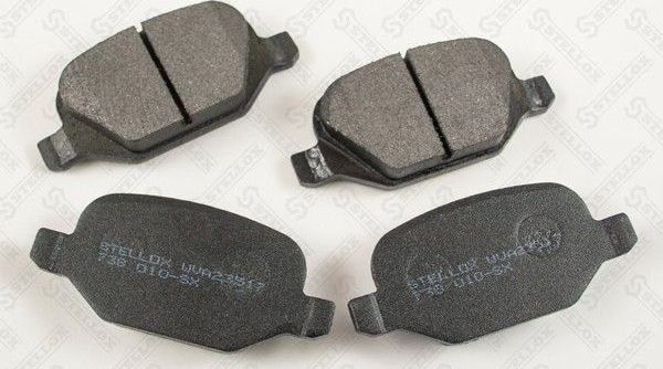 Тормозные колодки Stellox задние для Fiat Linea 2007-2026. Артикул 738 010-SX