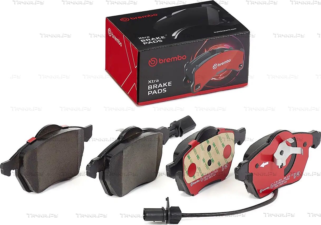 Тормозные колодки Brembo XTRA LINE передние для SEAT Exeo 2008-2013. Артикул P 85 085X