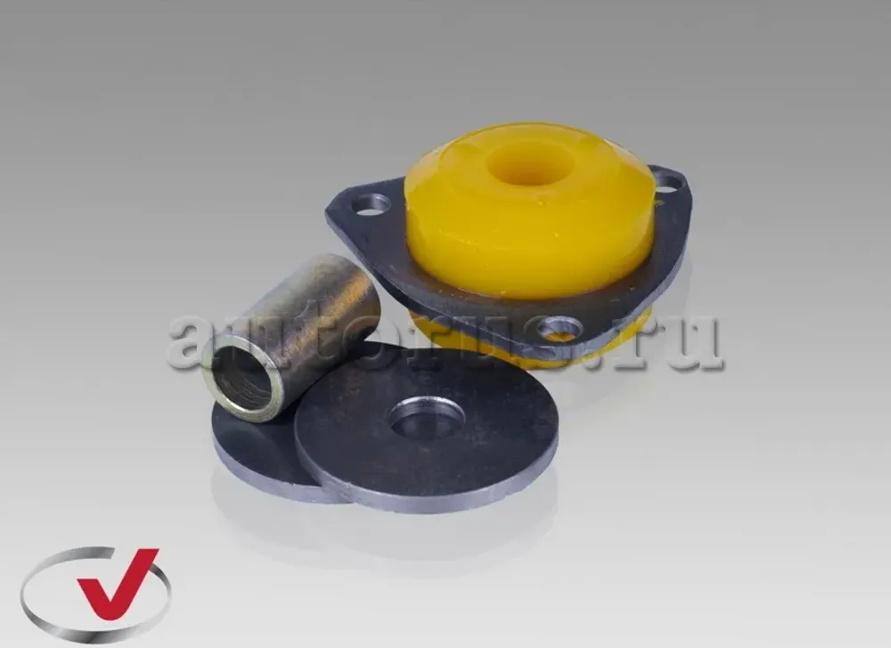 Подушка Полиуретановая упорная задней тяги (Vtulka). Артикул 1006012