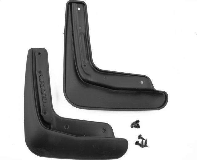 Брызговики Frosch (в коробке) задняя пара для Kia Cerato IV 2018-2026. Артикул FROSCH.25.49.E10