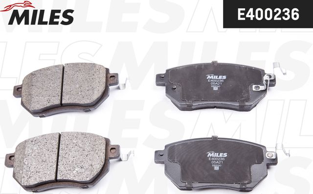 Тормозные колодки Miles (Low-Metallic). Артикул E400236