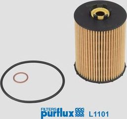 Масляный фильтр Purflux для BMW 7 IV (E65/E66) 2005-2008. Артикул L1101