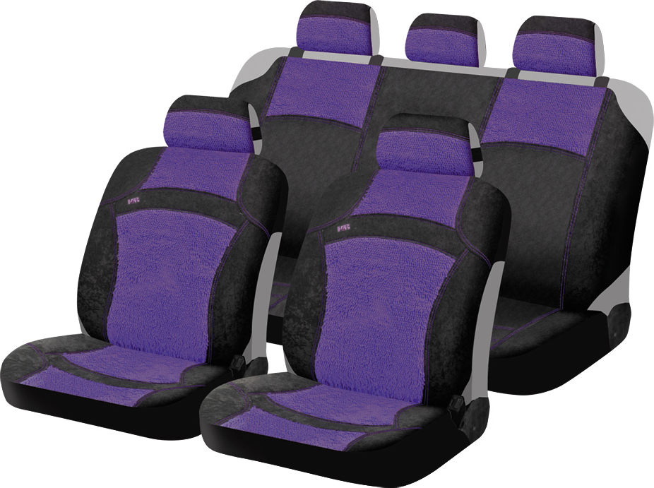 Чехлы универсальные Hadar Rosen Fantasy облегченные на сидения авто, цвет Фиолетовый. Артикул 91301-FE