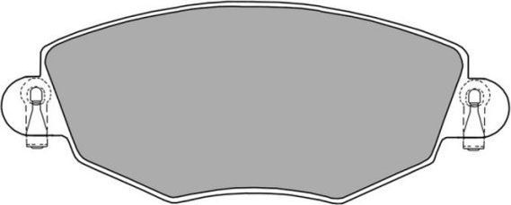 Тормозные колодки Fremax. Артикул FBP-1196