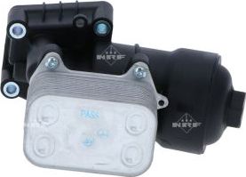 Радиатор масляный (маслоохладитель) для двигателя NRF. Артикул 31355