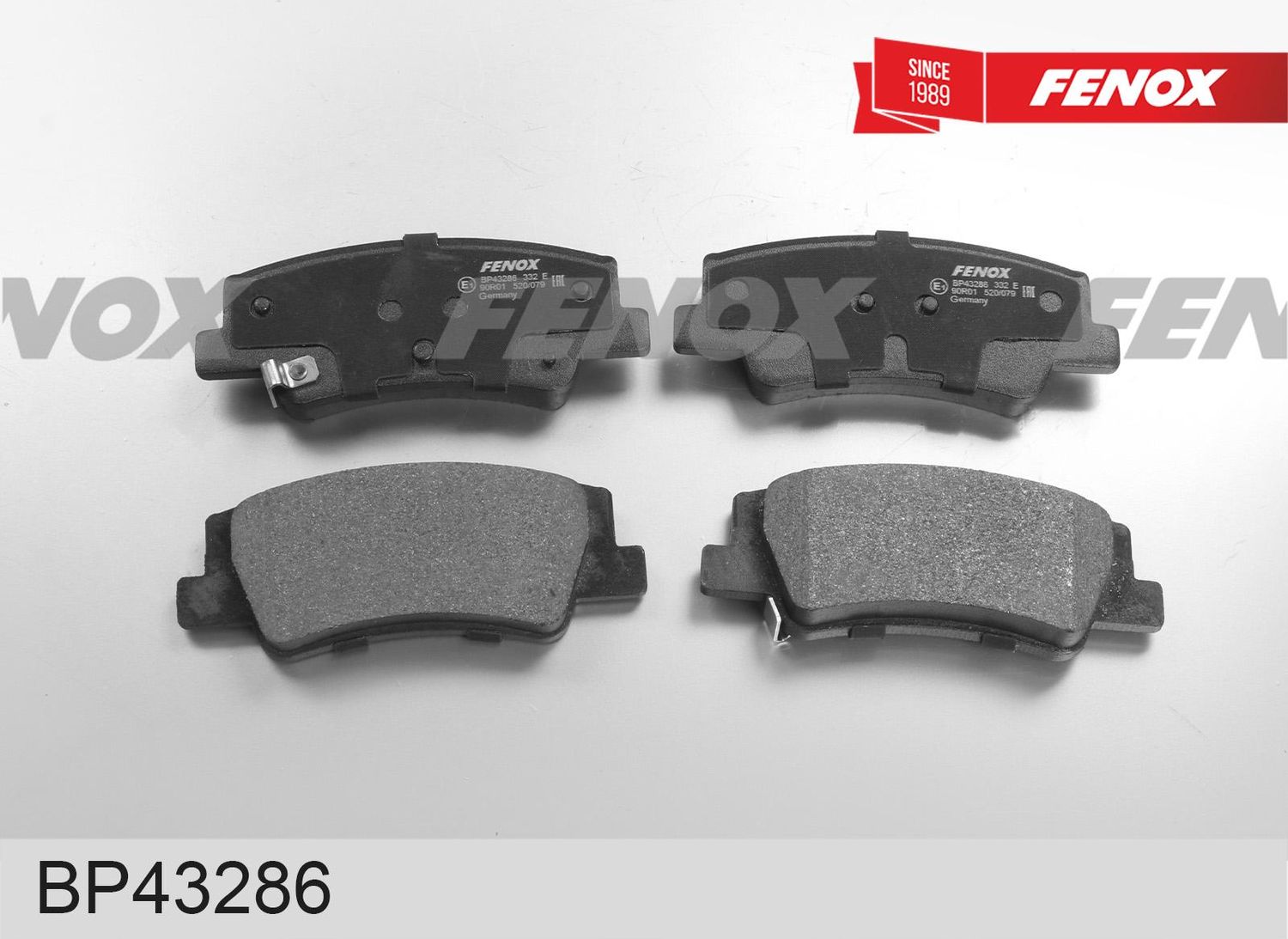 Тормозные колодки Fenox. Артикул BP43286