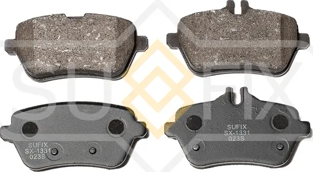 Колодки тормозные дисковые | зад прав/лев | (Sufix). Артикул SX-1331