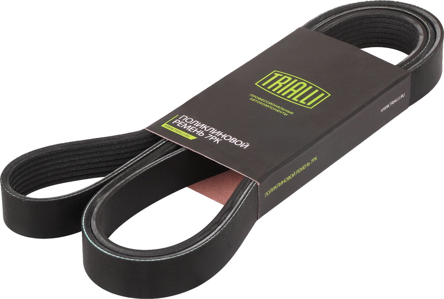 Приводной ремень поликлиновой Trialli (EPDM (Этилен-пропиленовый каучук)). Артикул 7PK1955