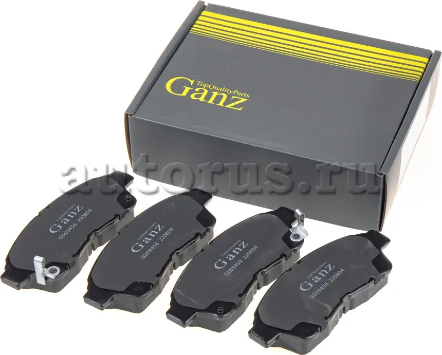 Колодки передние (Ganz). Артикул GIJ09456