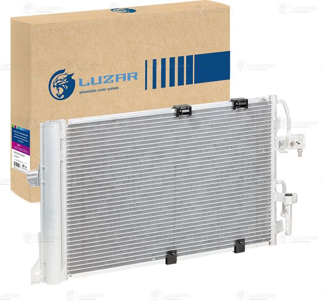 Радиатор кондиционера (конденсатор) Luzar для Opel Astra F 1991-2005. Артикул LRAC 2127