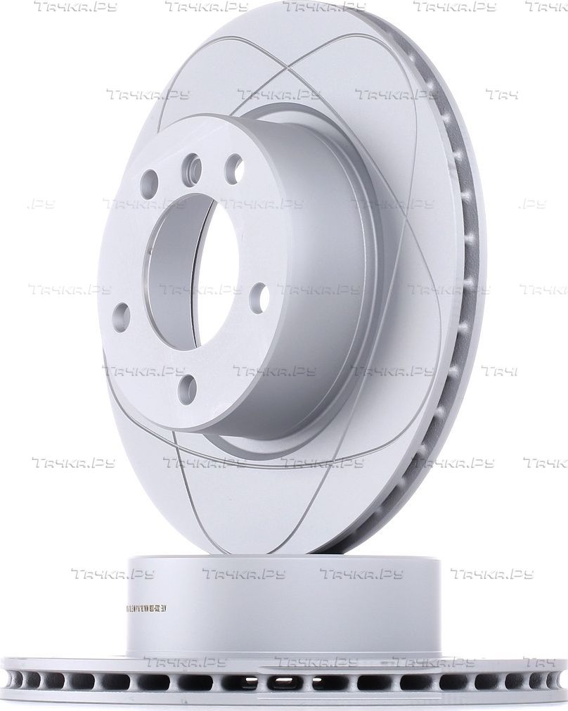 Тормозной диск ATE PowerDisc передний для BMW 1 I (E82/E88) 2008-2013. Артикул 24.0322-0238.1