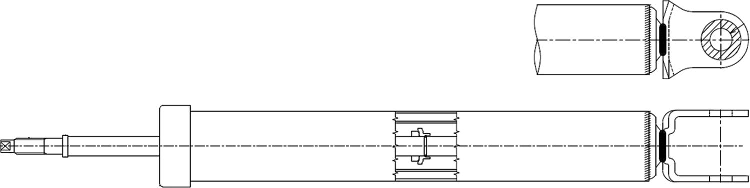 Амортизатор CTR. Артикул GY1621G