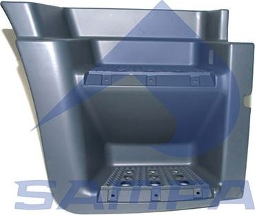 Пороги Sampa правый для IVECO Stralis 2002-2011. Артикул 1860 0097