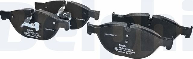 Тормозные колодки Delphi (Low-Metallic). Артикул LP2189