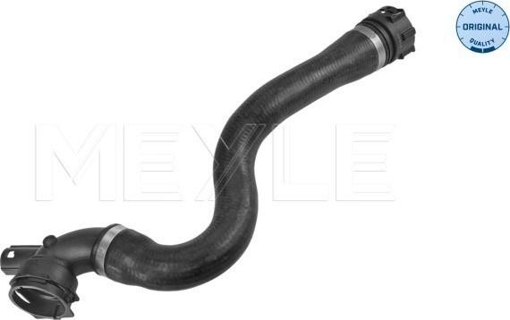 Патрубок радиатора (системы охлаждения) Meyle (EPDM (Этилен-пропиленовый каучук)). Артикул 319 222 0024