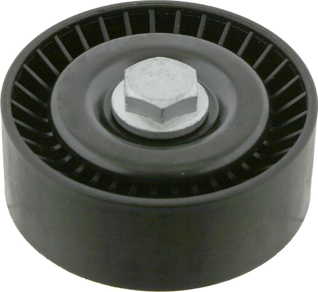 Направляющий (ведущий) ролик приводного поликлинового ремня Febi Bilstein (полимерный материал). Артикул 27374