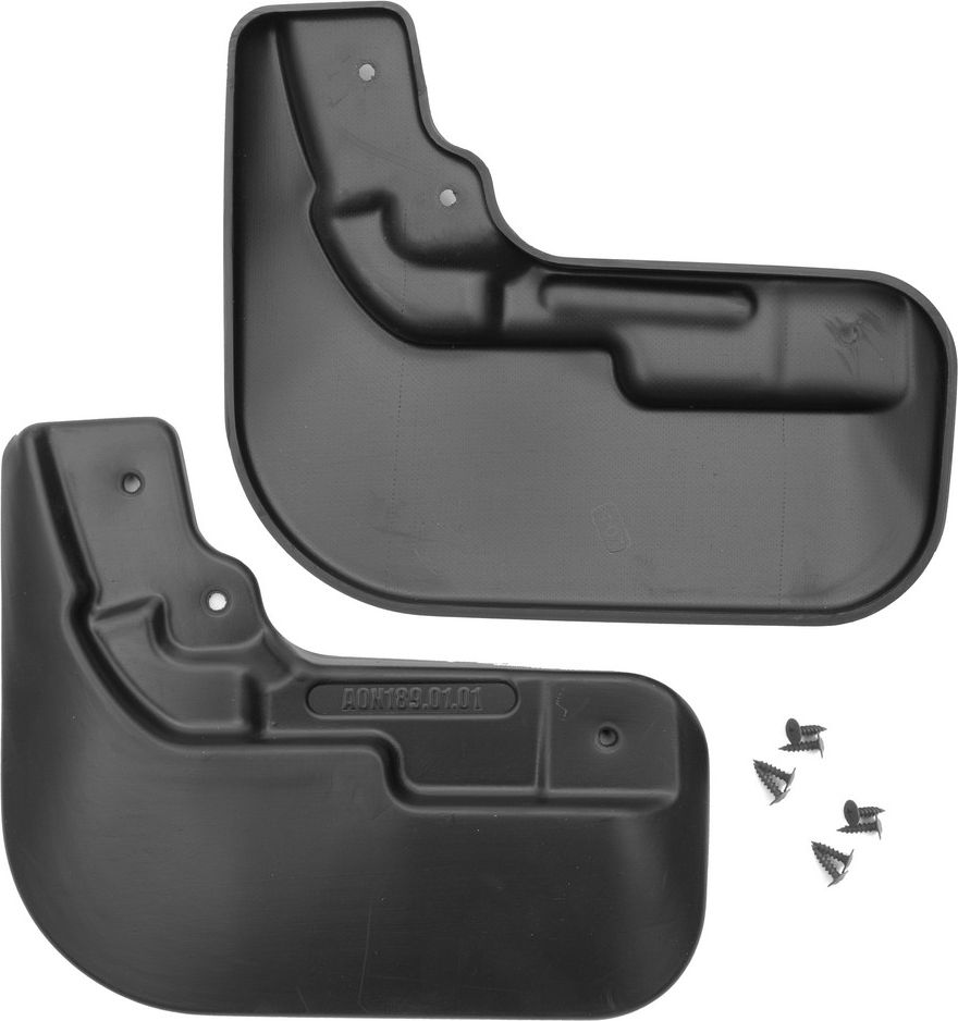 Брызговики REIN Стандарт передняя пара для Haval Jolion 2021-2026. Артикул REIN.AN0015.F13