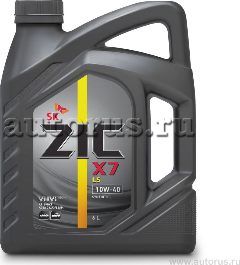 Масло моторное X7 LS(A PLUS) 10W40 синт.6л ZIC. Артикул 172620