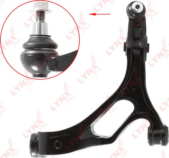 Поперечный рычаг передней подвески LYNXauto. Артикул C5364R