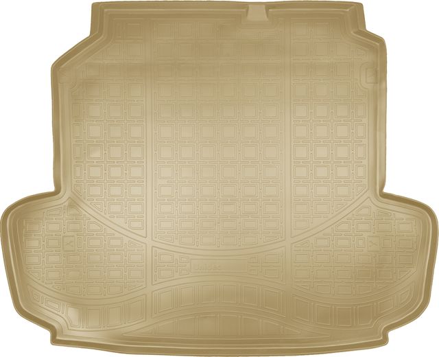 Коврик Норпласт для багажника Peugeot 408 седан 2012-2026 БЕЖЕВЫЙ. Артикул NPA00-T64-350-B
